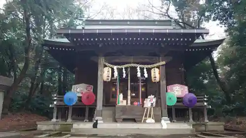 馬場氷川神社の本殿