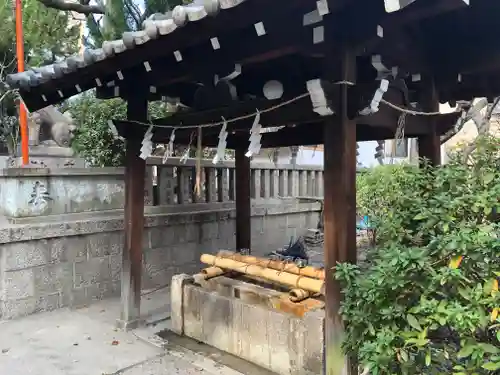 東高津宮の手水舎