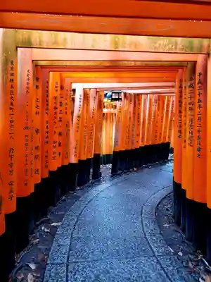 伏見稲荷大社の鳥居