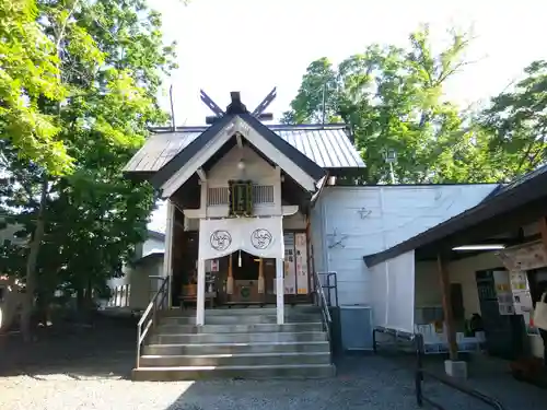 星置神社の本殿