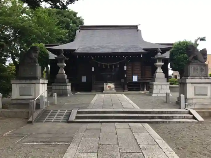 厚木神社の本殿・本堂
