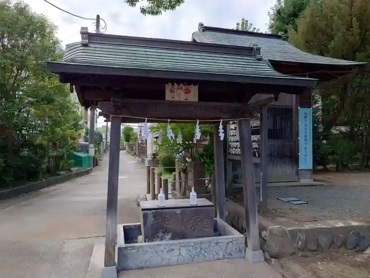 稲荷神社の手水舎