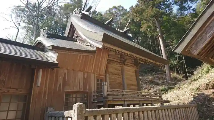 山狹神社(上山狭)の本殿・本堂