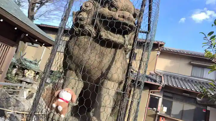 山王神社の狛犬