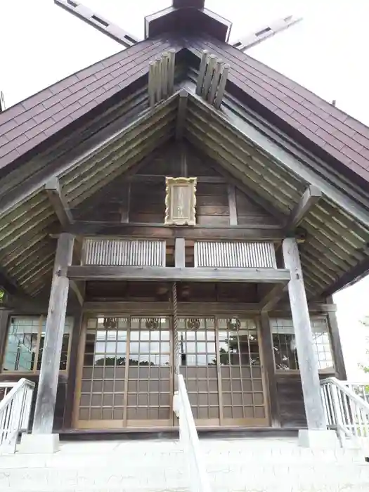 南長沼神社の本殿