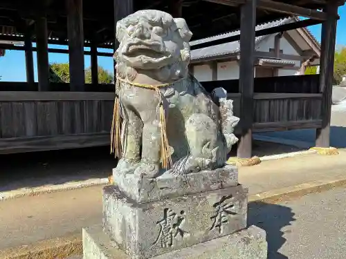 浄土寺の狛犬