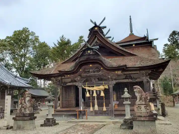 柏原八幡宮の本殿・本堂