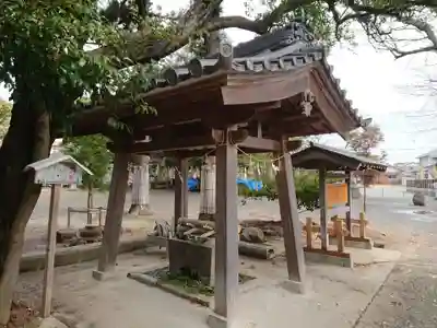 橋良神社の手水舎