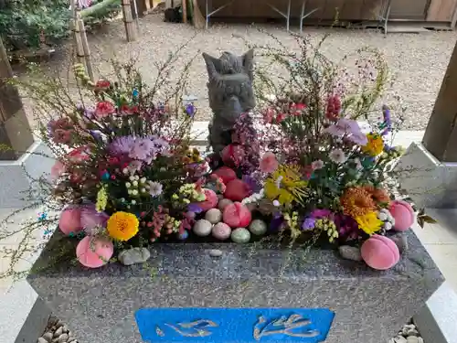 滑川神社 - 仕事と子どもの守り神の手水