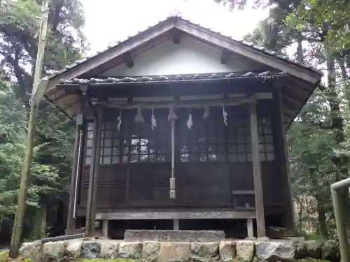 長柄神社の本殿