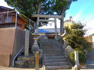 乃野神社の鳥居