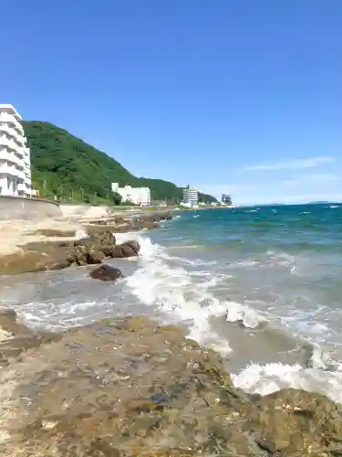 つぶてヶ浦鳥居（伊勢神宮遥拝所）の景色