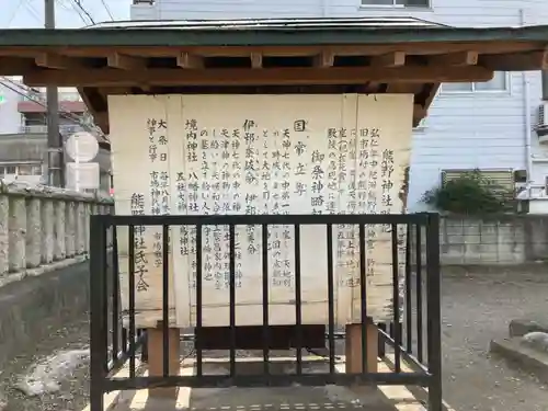 横浜熊野神社の歴史