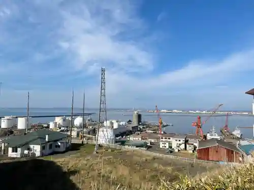 釧路一之宮 厳島神社の景色