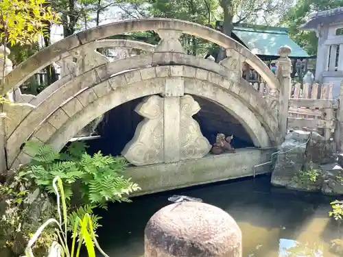 若宮神明社の庭園