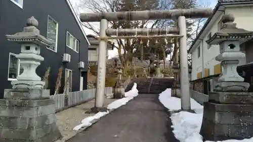 神明神社の鳥居