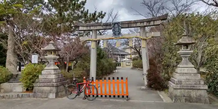 吉祥院天満宮の鳥居