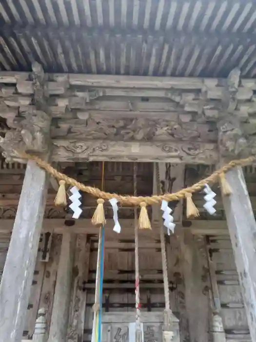 丹内山神社の本殿