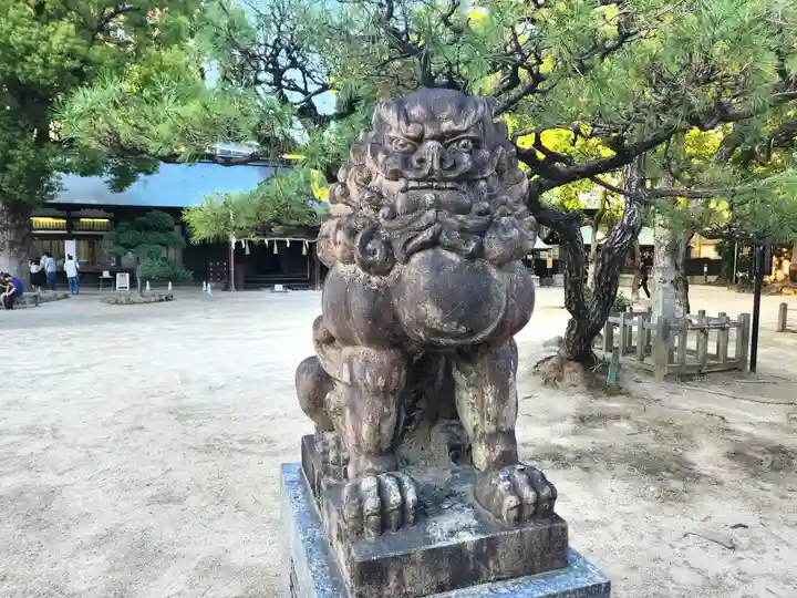 住吉神社の狛犬