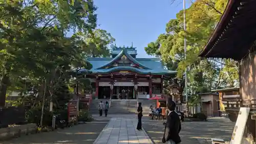 多摩川浅間神社の本殿・本堂
