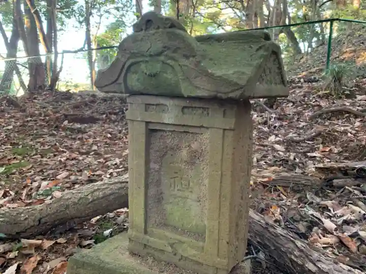 建市神社奥の院の本殿・本堂