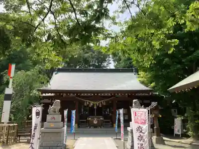 新田神社の本殿・本堂
