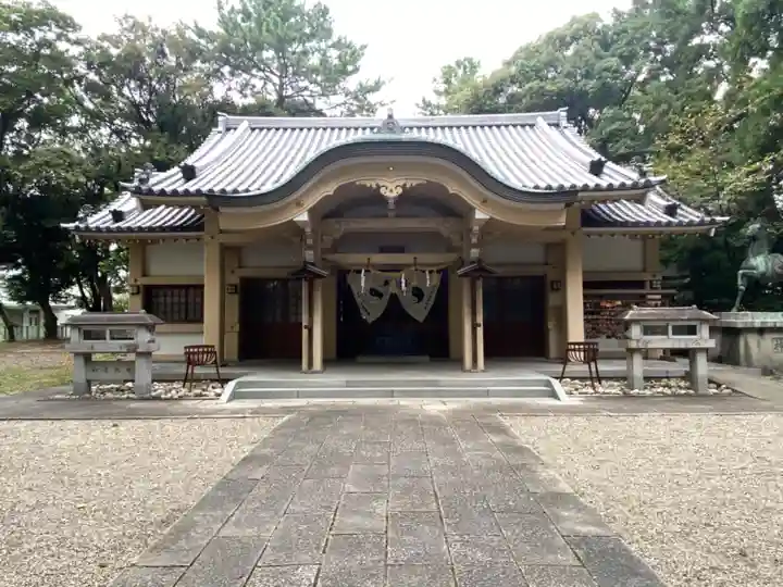 漆部神社の本殿・本堂