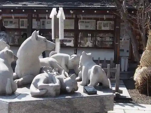 西野神社の狛犬