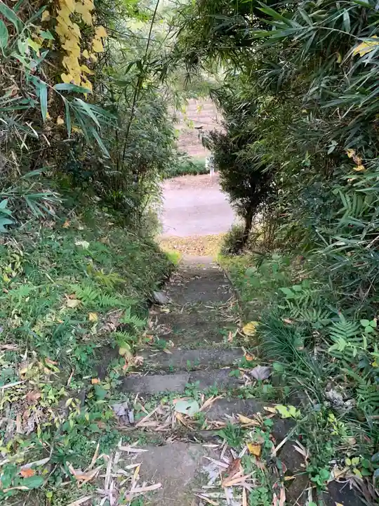 白山神社の周辺