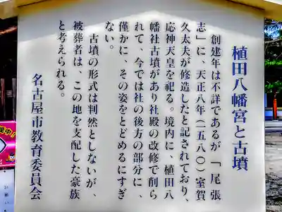 植田八幡宮の歴史