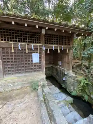宇治上神社の手水舎