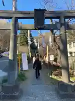 武州白子熊野神社の鳥居