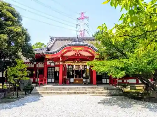 市原稲荷神社の本殿・本堂