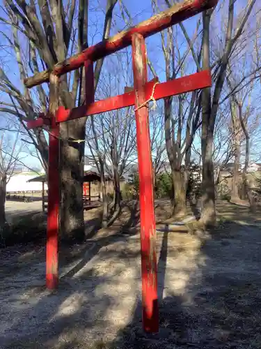 鳩吹稲荷神社の鳥居