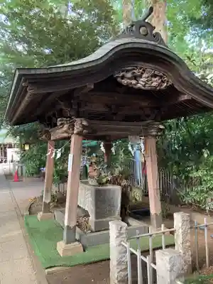 小平神明宮の手水舎