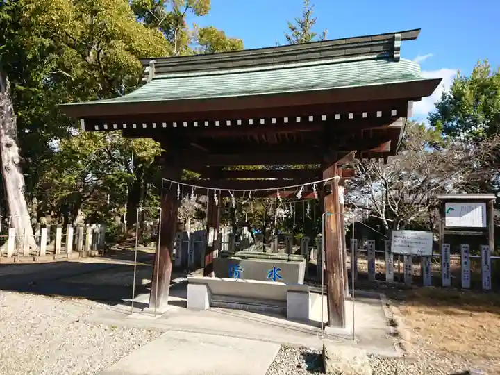 日吉神社の手水舎