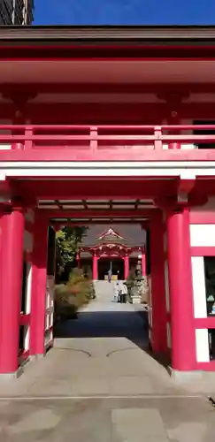 成子天神社の山門