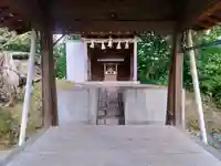 北條八幡社の本殿・本堂