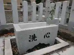 八幡神社の手水