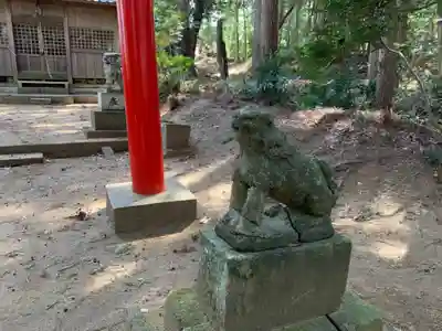八幡神社の狛犬