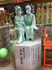 露天神社（お初天神）の像