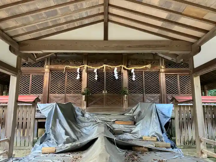 自玉手祭来酒解神社の本殿・本堂