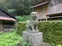 熊野神社の狛犬