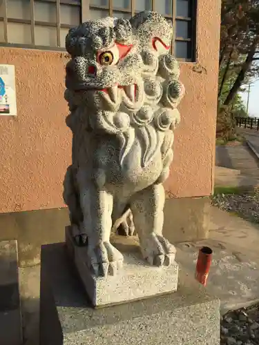 白山神社の狛犬