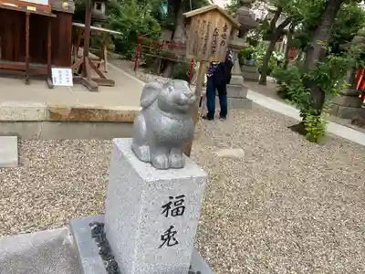 三輪神社の狛犬