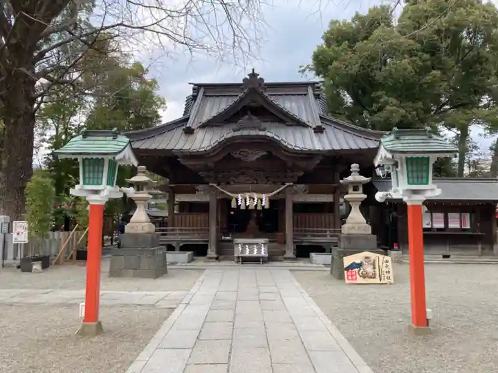 田無神社の本殿・本堂