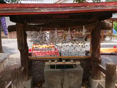 鶴峯八幡宮の手水舎