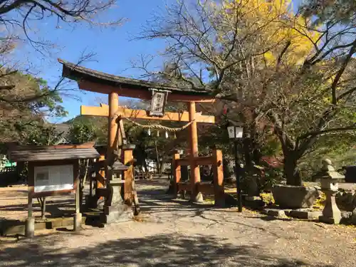 彌榮神社の鳥居