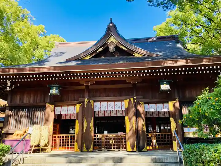 若宮八幡社の本殿・本堂