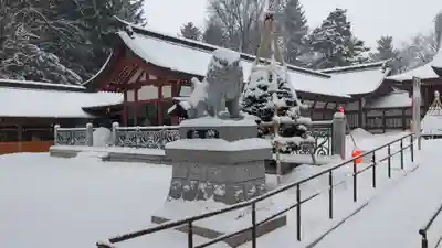 北海道護國神社の狛犬